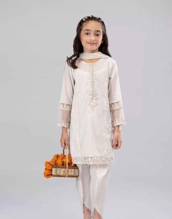 Milky Blue Ethnic Suit