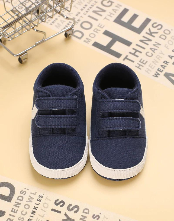 Hook-and-loop Strap Sneakers