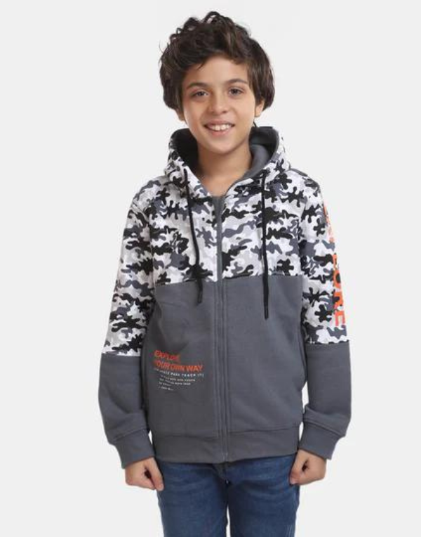 Boys Fleece Knitted Jacket