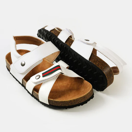 Unisex White Sandals