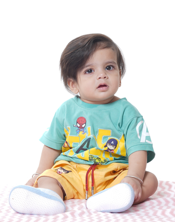 Cute Turquoise Kid's T-Shirt