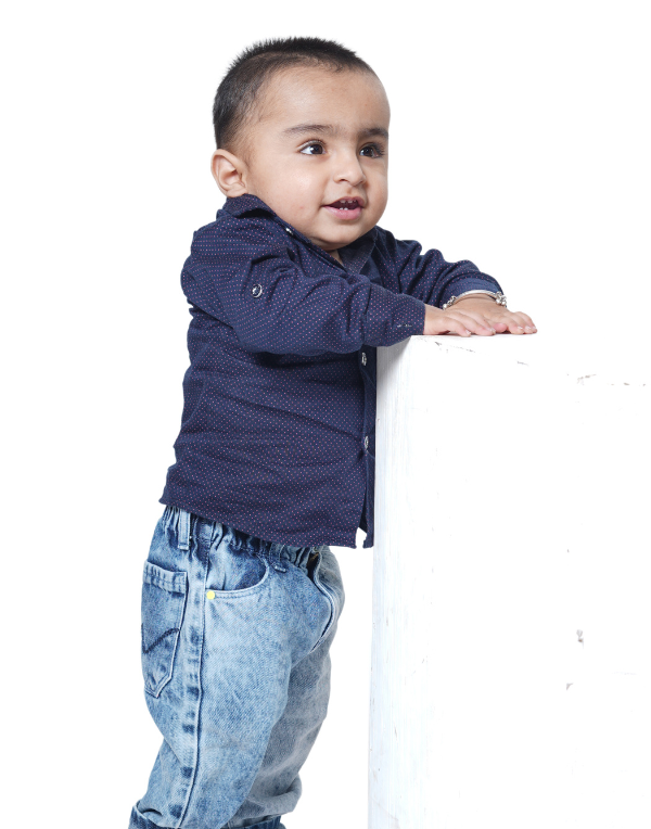 Stlyish Blue Kids Shirt