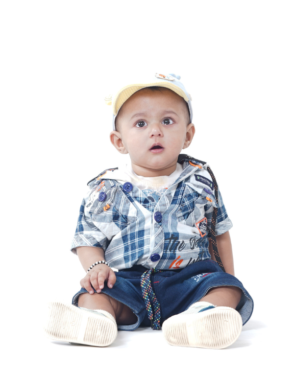 White & Blue Checks Shirt