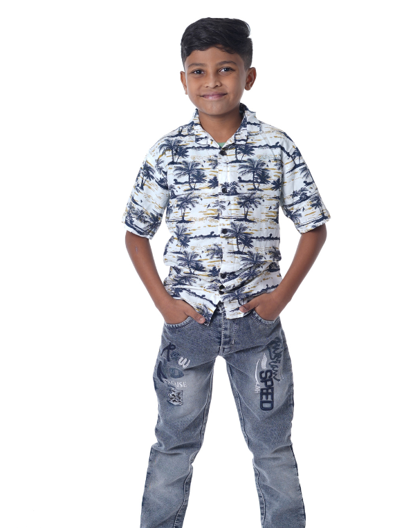 Boys Printed Shirt