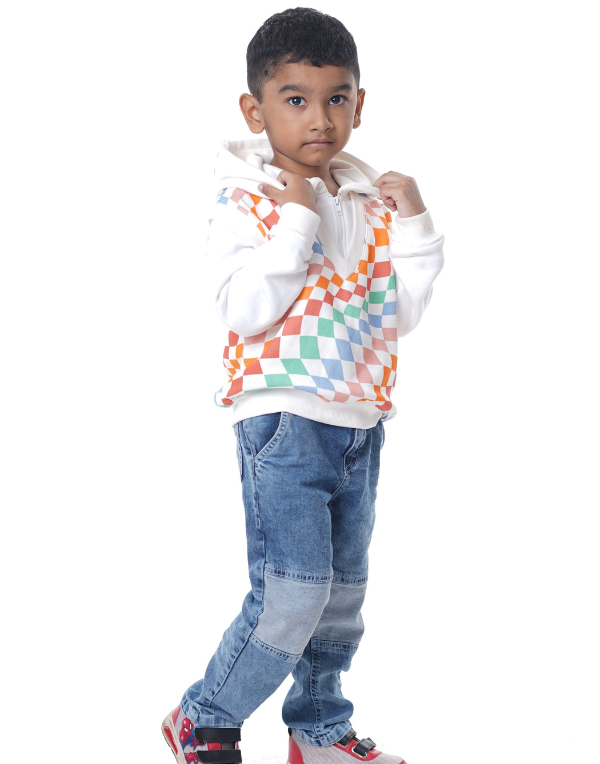 Blue Denim Joggers Jeans