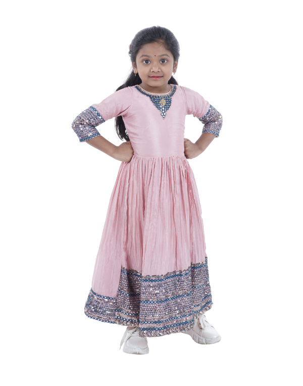 Purple Full Length Dress