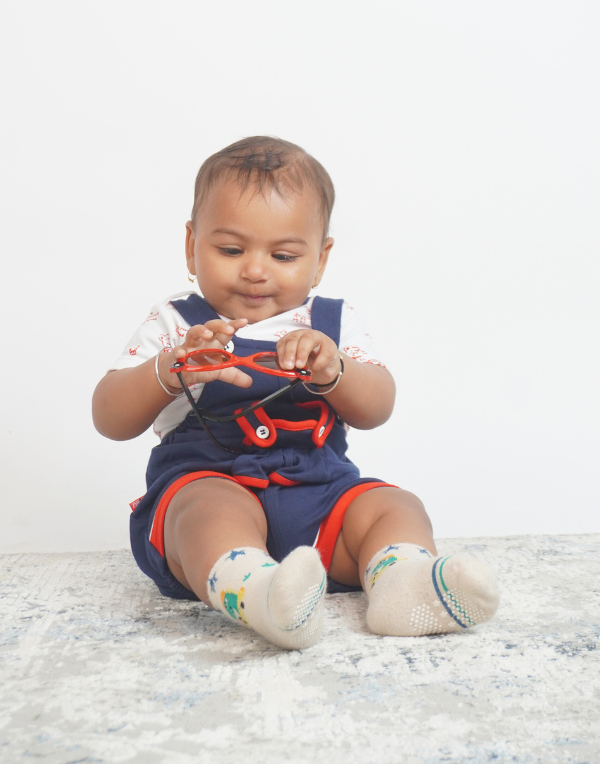 Navy Blue Kids Dungaree