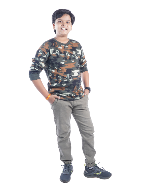 Boys Stylish Solid Jeans