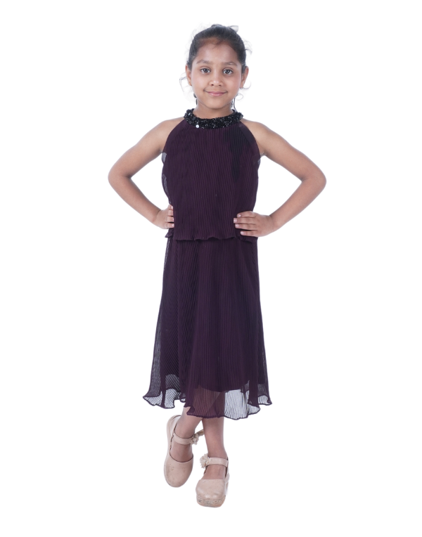 Purple Layered Dress