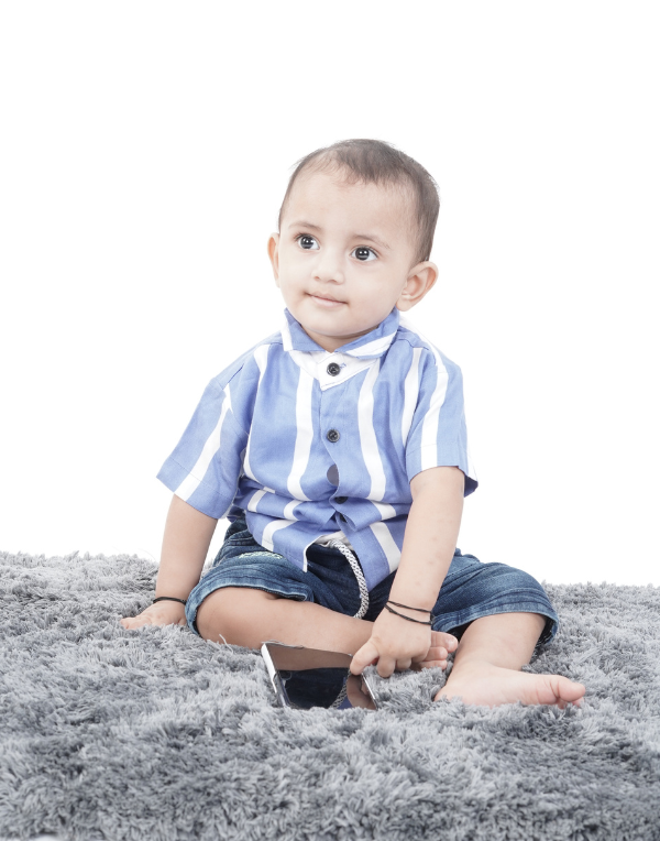 Baby Boys Blue Shirt