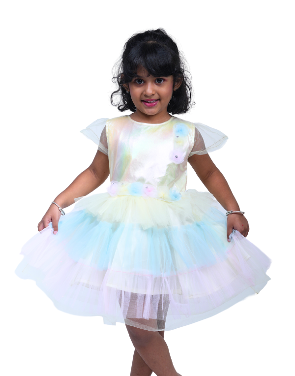 Fairy Blue Layered Frock