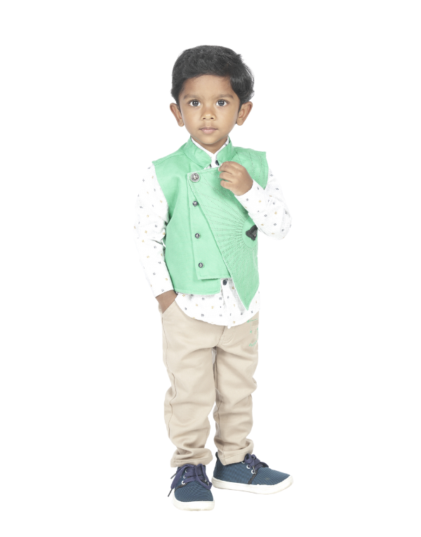 Boys Stylish Beige Trousers