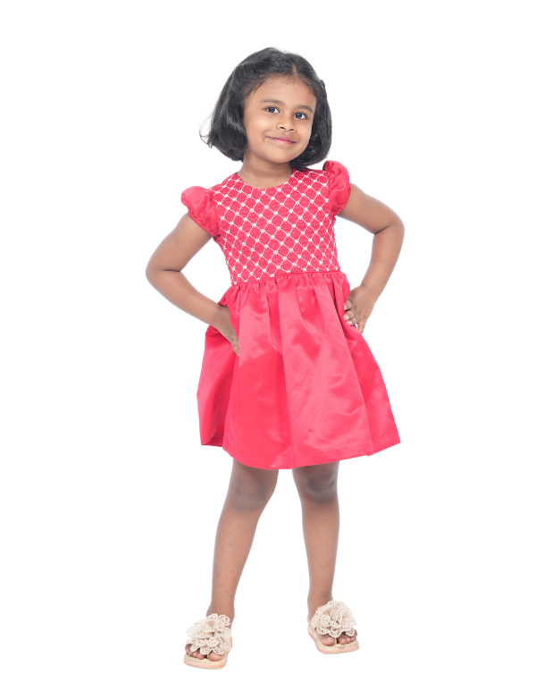 Girls Fairy Red Fancy Dress