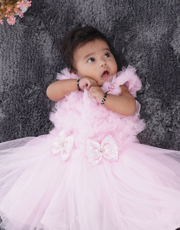 Baby Girl Pink Fairy Frock