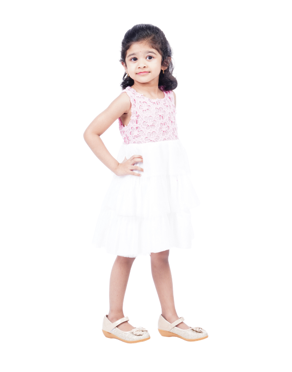 Girls Fancy Layered Dress