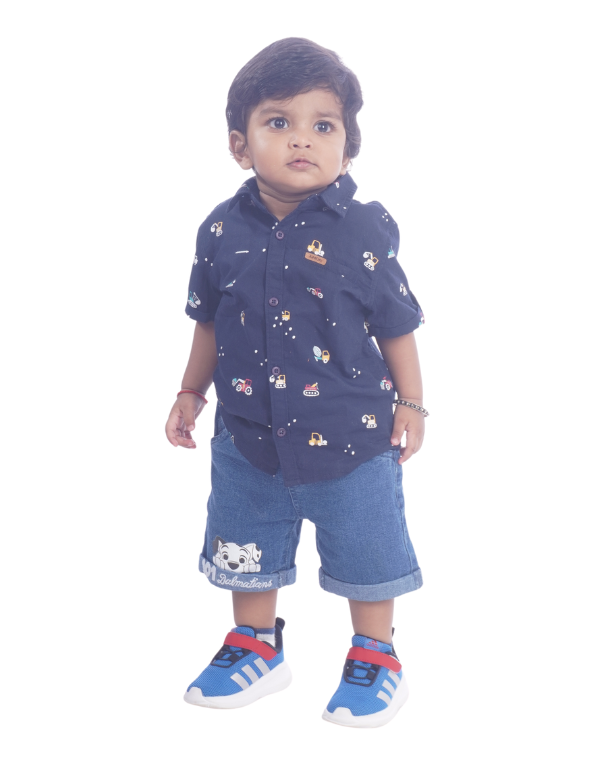 Kids Printed Fancy Shirt