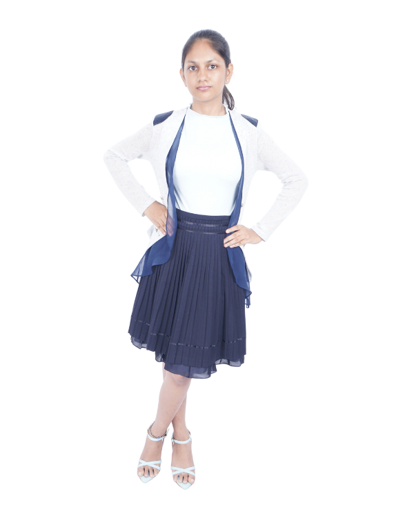 Girls FLared Fancy Skirt