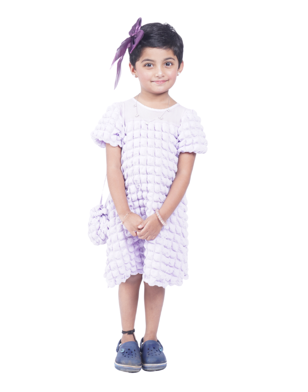 Girls Stylish Purple Dress