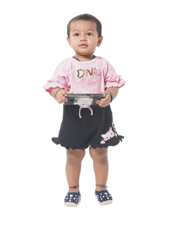 Girls Pink Cute Tee