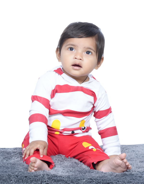 Red And White Baby Boys Clothing Set