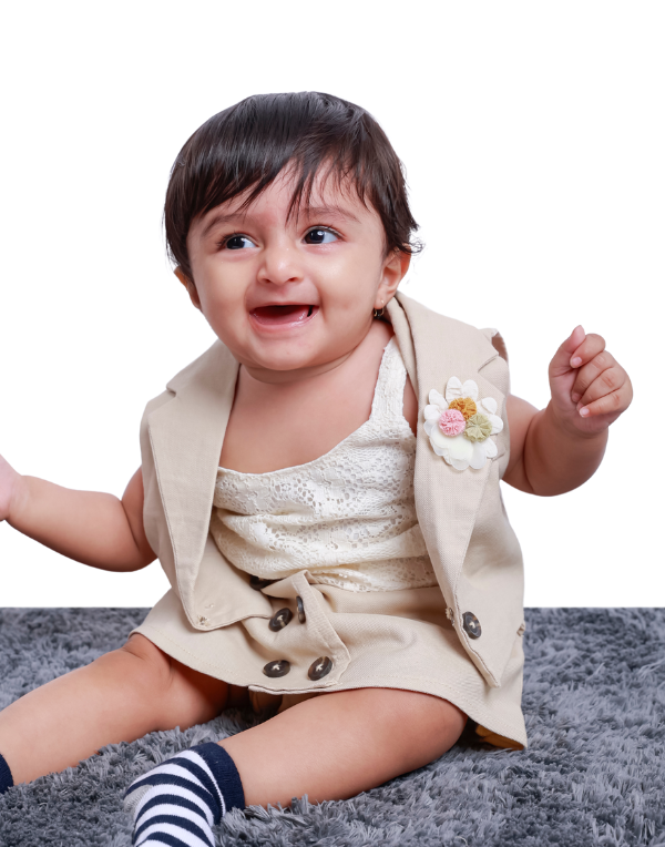 Baby Girls Cute Cotton Blend Top