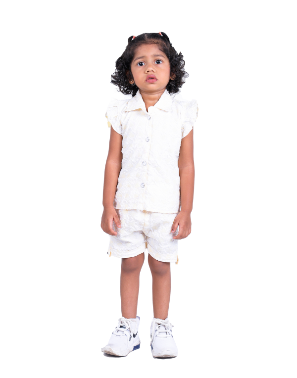 Girls Fancy Cotton Blend Clothing Set