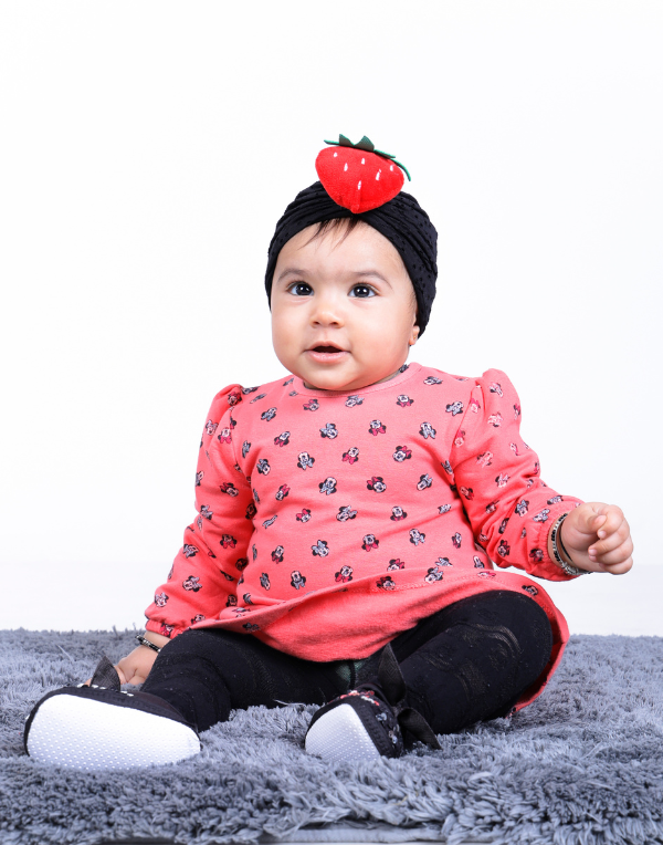 Baby Girls Pink Micky Mouse Tee