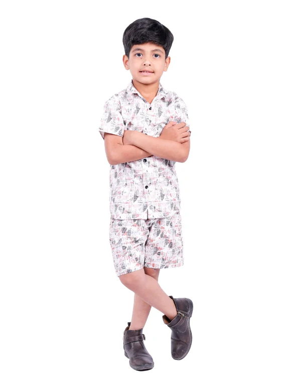 Boys Fancy Printed Clothing Set