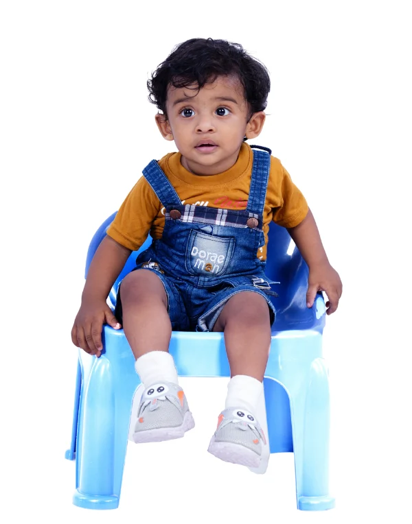 Baby Boys Orange T-Shirt & Dungaree